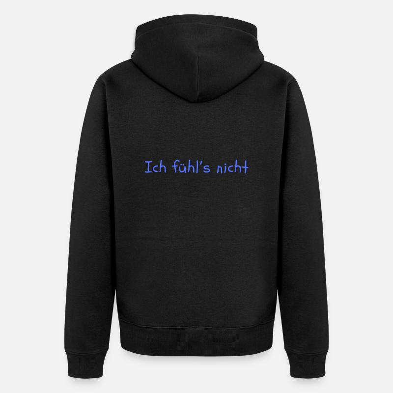 Je ne le sens pas - Veste à capuche bio Premium Unisexe - noir
