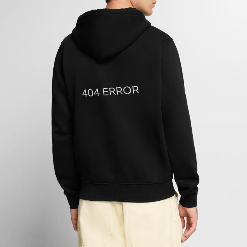 Error Unisex Premium Bio Zip Hoodie