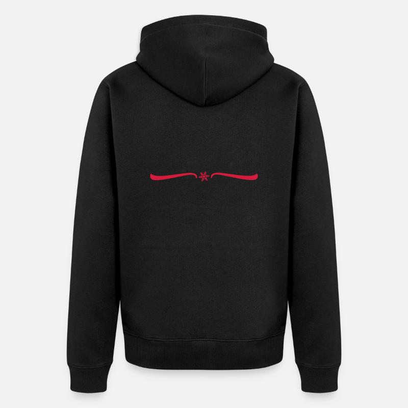 Jour de Noël - Veste à capuche bio Premium Unisexe - noir