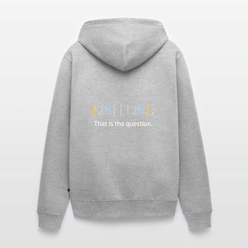 Computer Scientist Computer Science Code Programmer Unisex Premium Organic Zip Hoodie