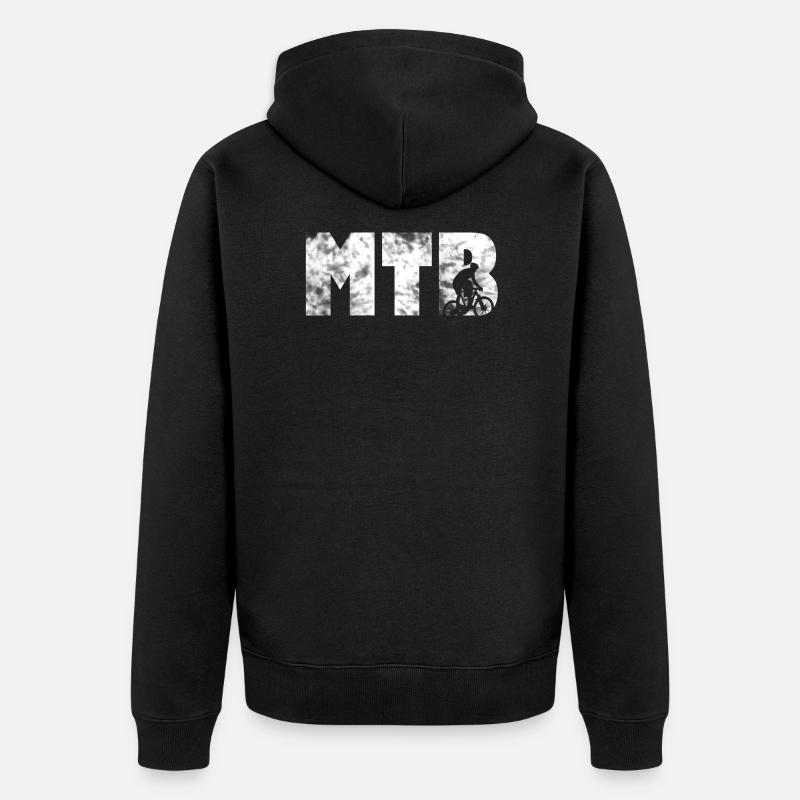 VTT VTT - Veste à capuche bio Premium Unisexe - noir