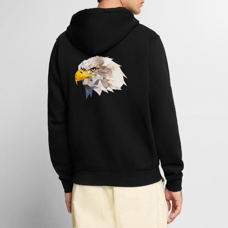 Bald Eagle Sea Eagle American Eagle Eagle Unisex Premium Organic Zip Hoodie