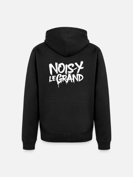 Noisy-le-Grand - Veste à capuche bio Premium Unisexe - noir