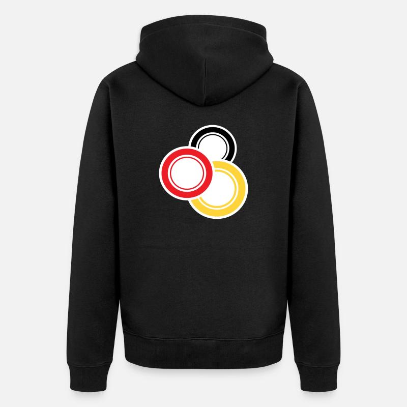 DL4 - Veste à capuche bio Premium Unisexe - noir