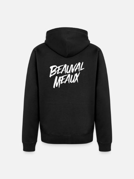 Beauval - Meaux - Veste à capuche bio Premium Unisexe - noir