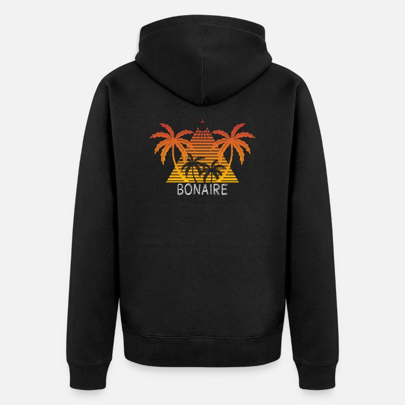 Bonaire - Veste à capuche bio Premium Unisexe - noir