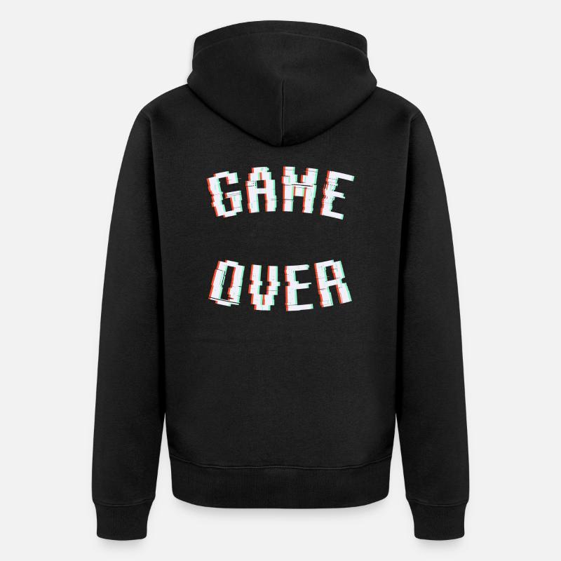 Fin du jeu - Veste à capuche bio Premium Unisexe - noir