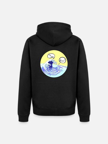Poser - Unisex Premium Bio Zip Hoodie - Schwarz