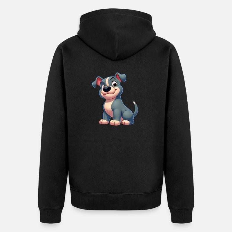 pitbull 2 - Veste à capuche bio Premium Unisexe - noir