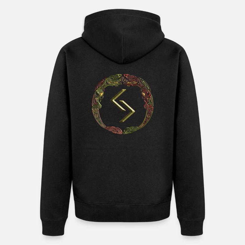 Jera - Veste à capuche bio Premium Unisexe - noir