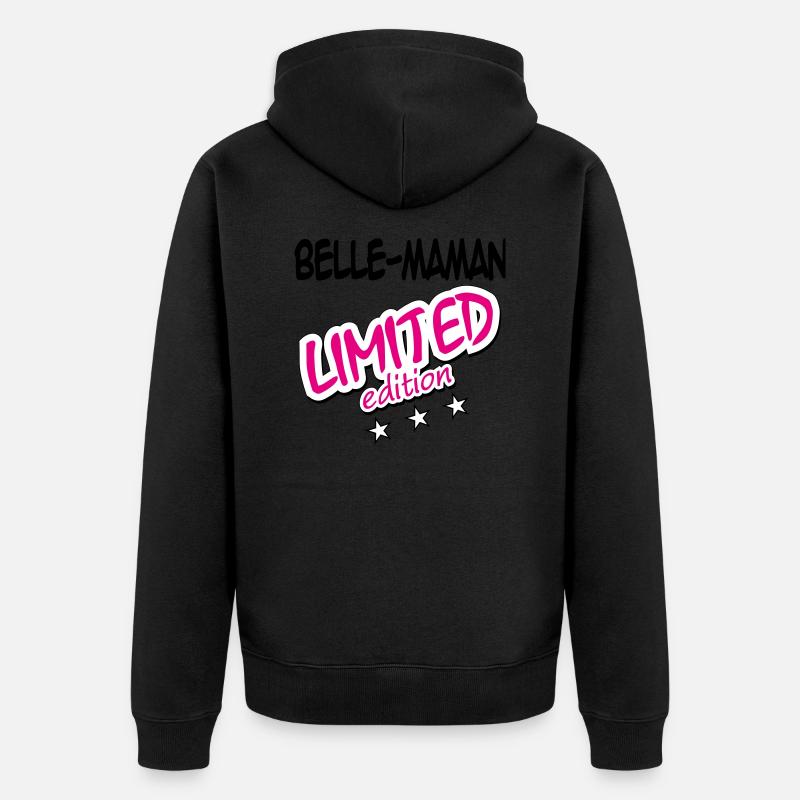 BELLE MAMAN LIMITED EDITION - Veste à capuche bio Premium Unisexe - noir