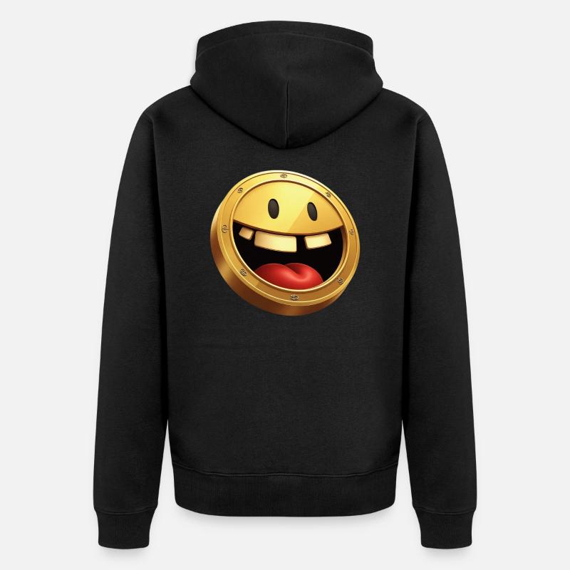 Smile - Ekologisk premiumluvjack unisex - svart