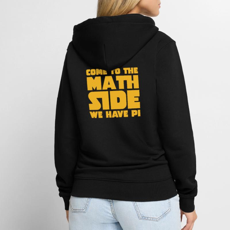 Come To The Math Side Veste à capuche bio Premium Unisexe
