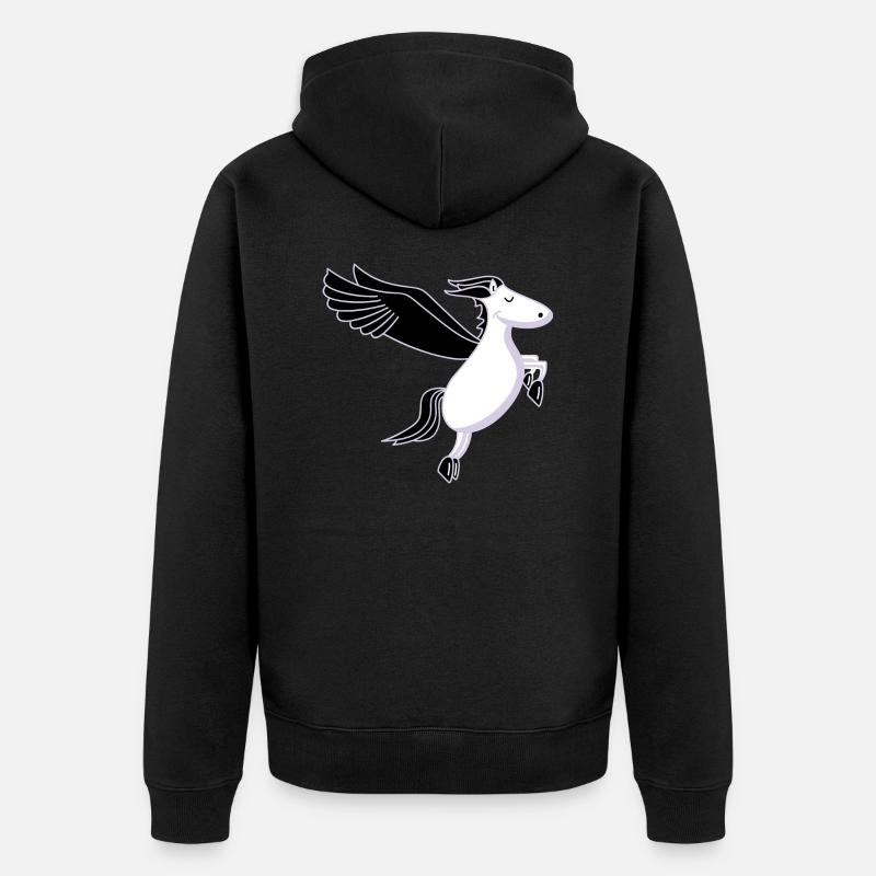 Pegasus - Veste à capuche bio Premium Unisexe - noir