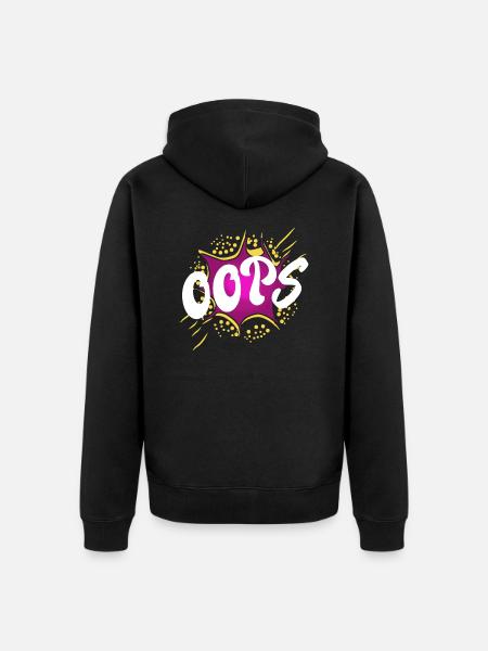 Forgiveness - Unisex Premium Organic Zip Hoodie - black