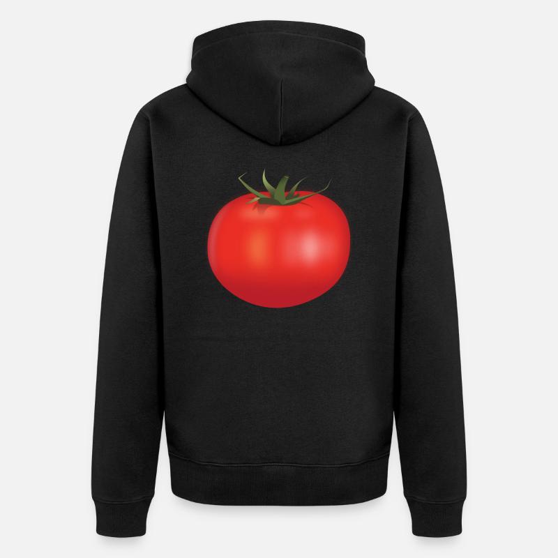 Tomate - Veste à capuche bio Premium Unisexe - noir