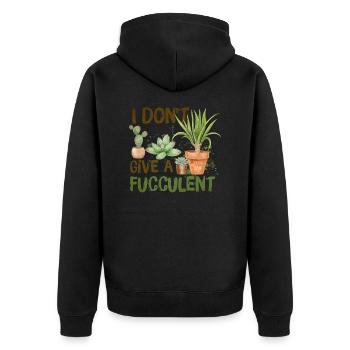 Jardiniers Jardiniers Jardinage Creuser une plante - Veste à capuche bio Premium Unisexe - noir - Dos - Nico (187cm)