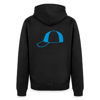 casquette 1 03 - Veste à capuche bio Premium Unisexe - noir - Dos - Nico (187cm)