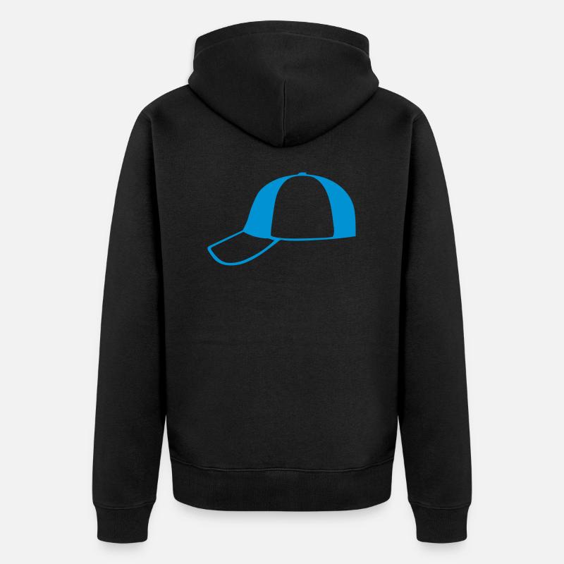 casquette 1 03 - Veste à capuche bio Premium Unisexe - noir