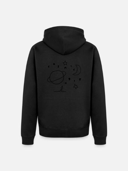 COSMIC TRIP - Veste à capuche bio Premium Unisexe - noir
