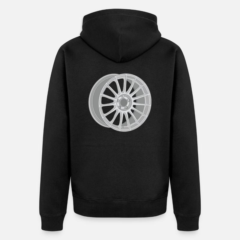 Bord - Veste à capuche bio Premium Unisexe - noir