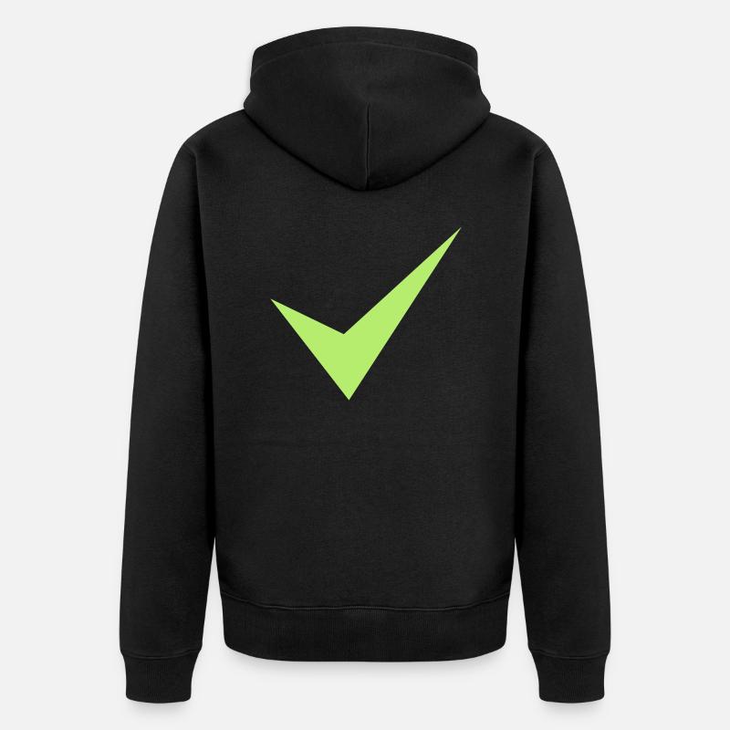 tique - Veste à capuche bio Premium Unisexe - noir
