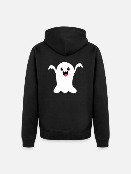 geist - Veste à capuche bio Premium Unisexe - noir