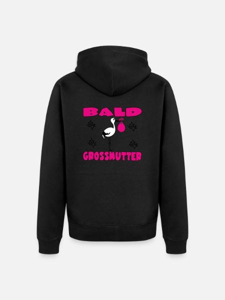 BALD GROSSMUTTER - Veste à capuche bio Premium Unisexe - noir