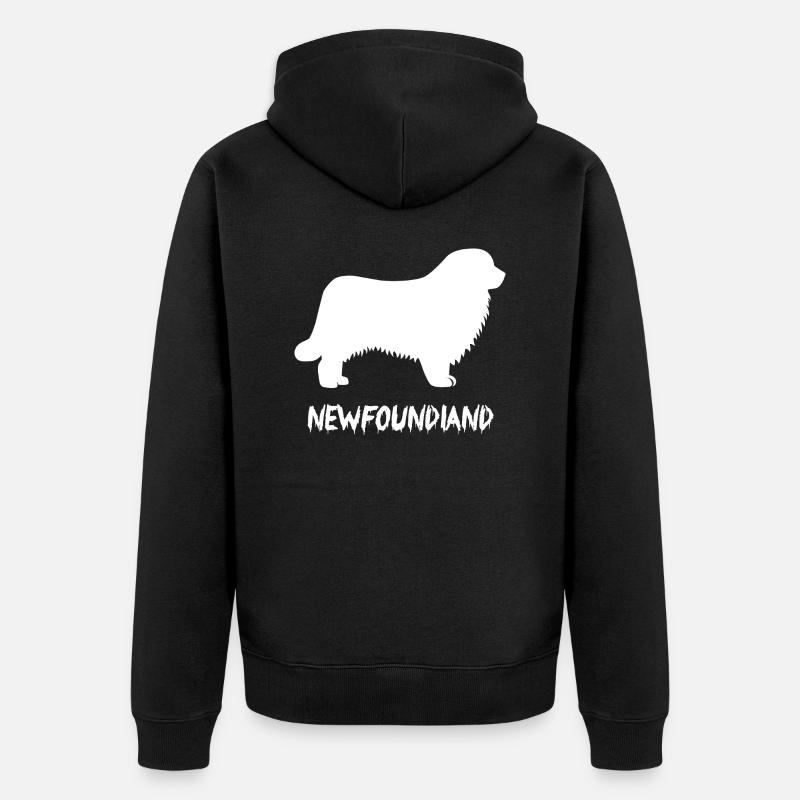 Hund Chien - Veste à capuche bio Premium Unisexe - noir
