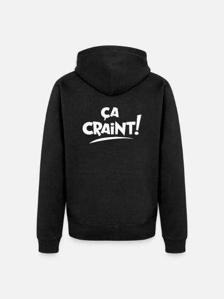 Ça craint! - Veste à capuche bio Premium Unisexe - noir