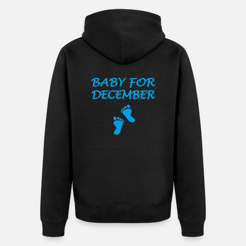 Baby for DECEMBER - Veste à capuche bio Premium Unisexe - noir