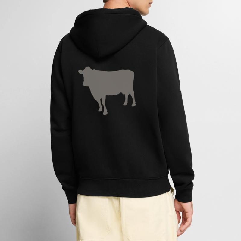 Kuh Unisex Premium Bio Zip Hoodie