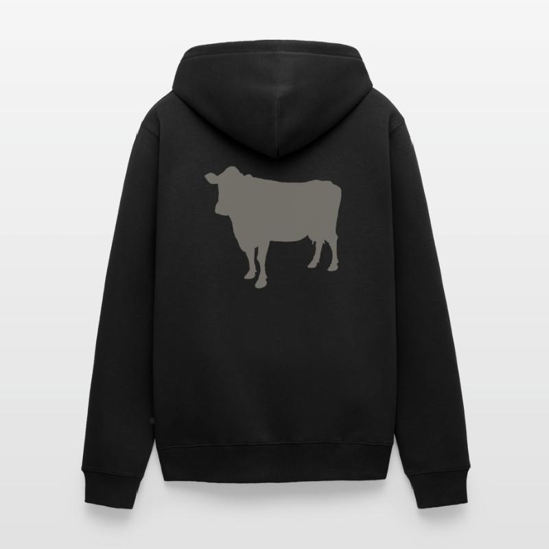 Kuh Unisex Premium Bio Zip Hoodie
