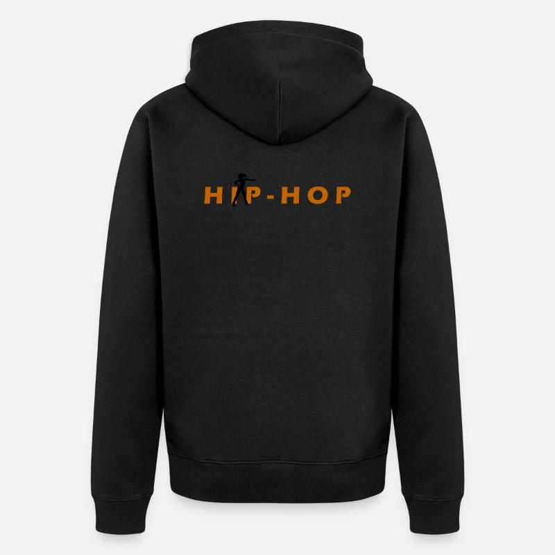 Hip-Hop Breakdance Rap Dancing - Veste à capuche bio Premium Unisexe - noir