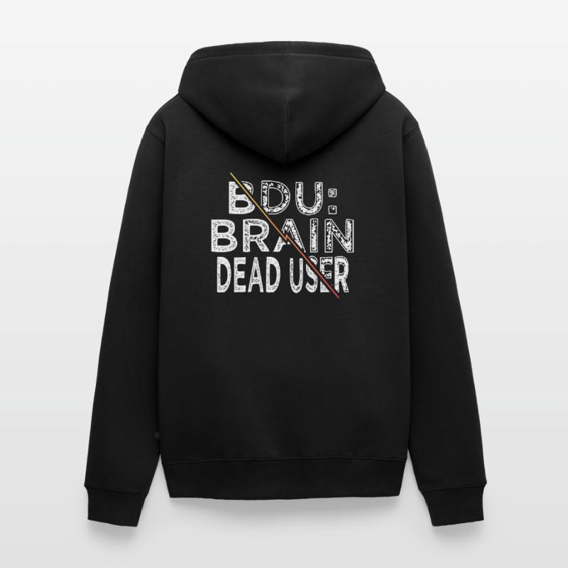 quote computer science analyst hacking coder Unisex Premium Organic Zip Hoodie