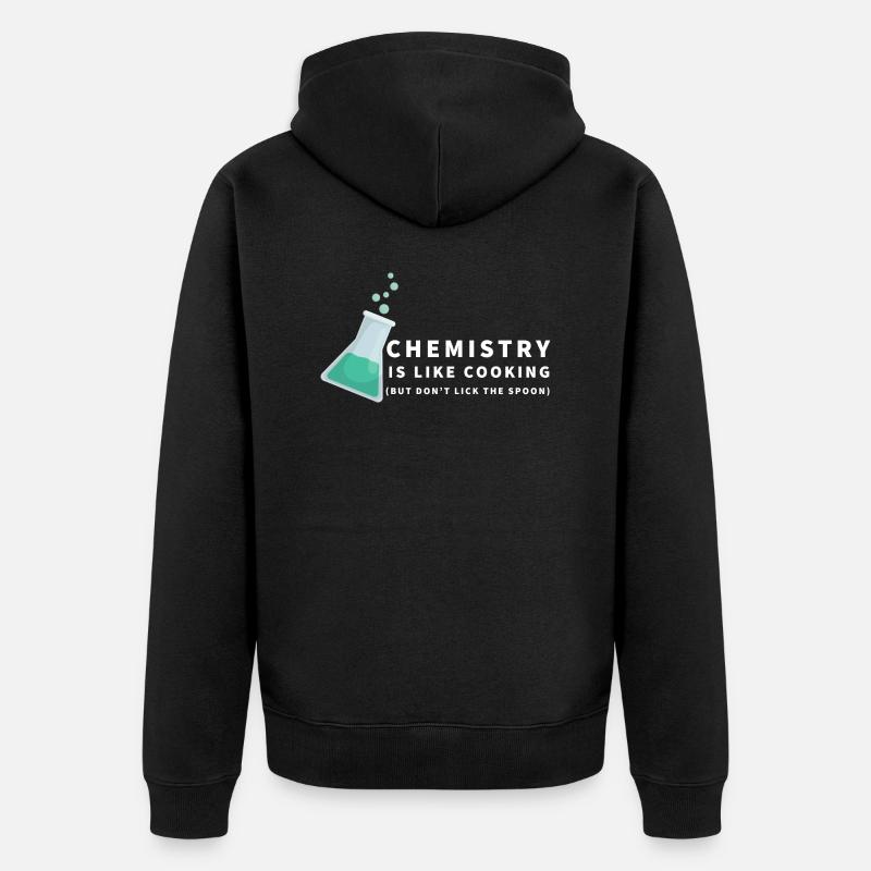 Chemist | Science & Funny - Unisex Premium Bio Zip Hoodie - Schwarz