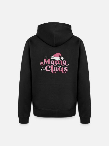 Maman Noël - Veste à capuche bio Premium Unisexe - noir