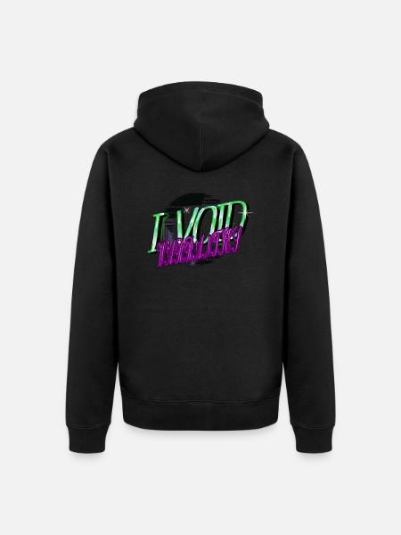 aircraft mechanic baseballcoffeemug - Unisex Premium Organic Zip Hoodie - black