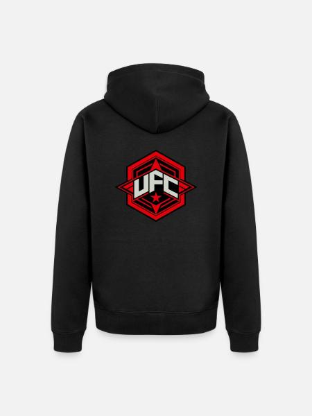 Mixed martial arts - Unisex Premium Organic Zip Hoodie - black