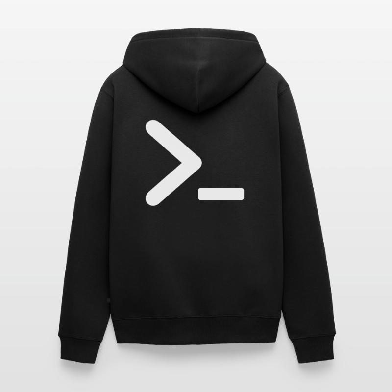 >_ invite du programme du système d’exploitation Veste à capuche bio Premium Unisexe