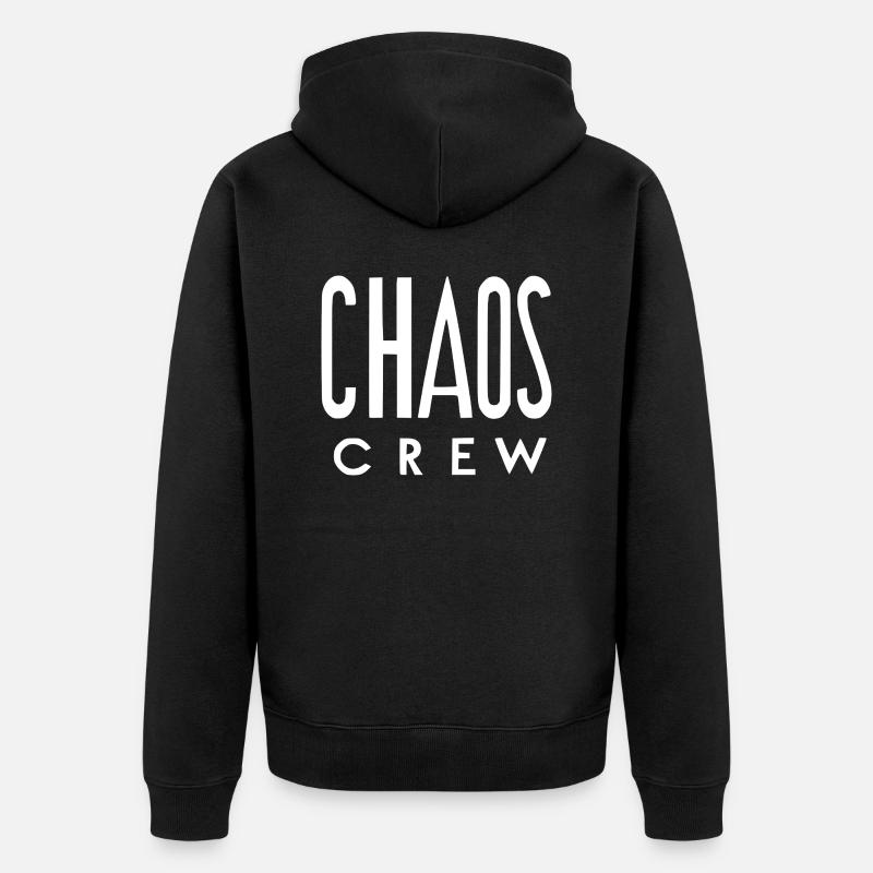 Équipage du Chaos - Veste à capuche bio Premium Unisexe - noir