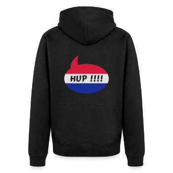 Hup Holland - Veste à capuche bio Premium Unisexe - noir - Dos - Nico (187cm)