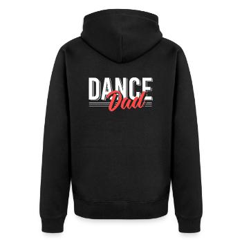 Dance Dad Dancer Daddy - Veste à capuche bio Premium Unisexe - noir - Dos - Nico (187cm)