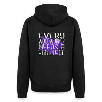 Tree Joke John Carpenter Tshirts The Carpenters - Unisex Premium Organic Zip Hoodie - black - Back - Nico (187cm)