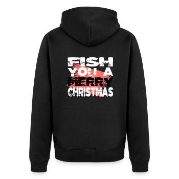 Dinosaurs Birthday Present Idea - Unisex Premium Organic Zip Hoodie - black - Back - Nico (187cm)