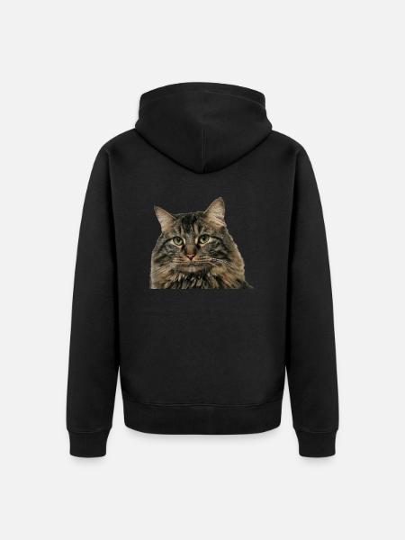 Orion - Veste à capuche bio Premium Unisexe - noir