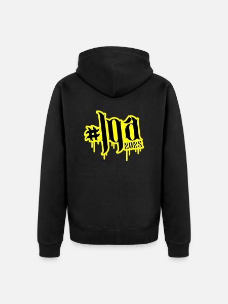 Jga 2025 - Unisex Premium Bio Zip Hoodie - Schwarz
