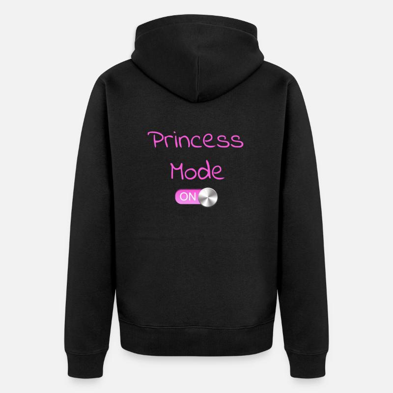 Princes Mode on Switch - Unisex Premium Bio Zip Hoodie - Schwarz