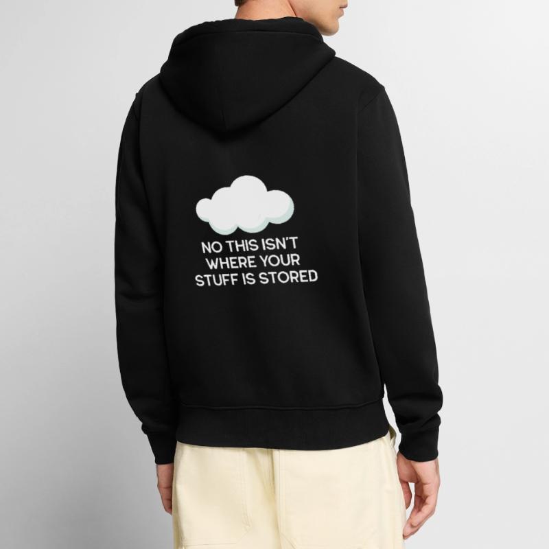 Cloud Computing Informatik Computer Programmierer Unisex Premium Bio Zip Hoodie