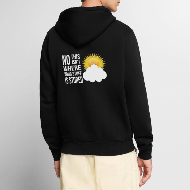 Cloud Computing Informatik Computer Programmierer Unisex Premium Bio Zip Hoodie